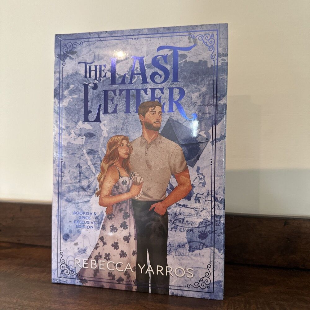 The Last Letter-Rebecca Yarros, HC Bookish & Spice Special Edition, Sprayed Edge